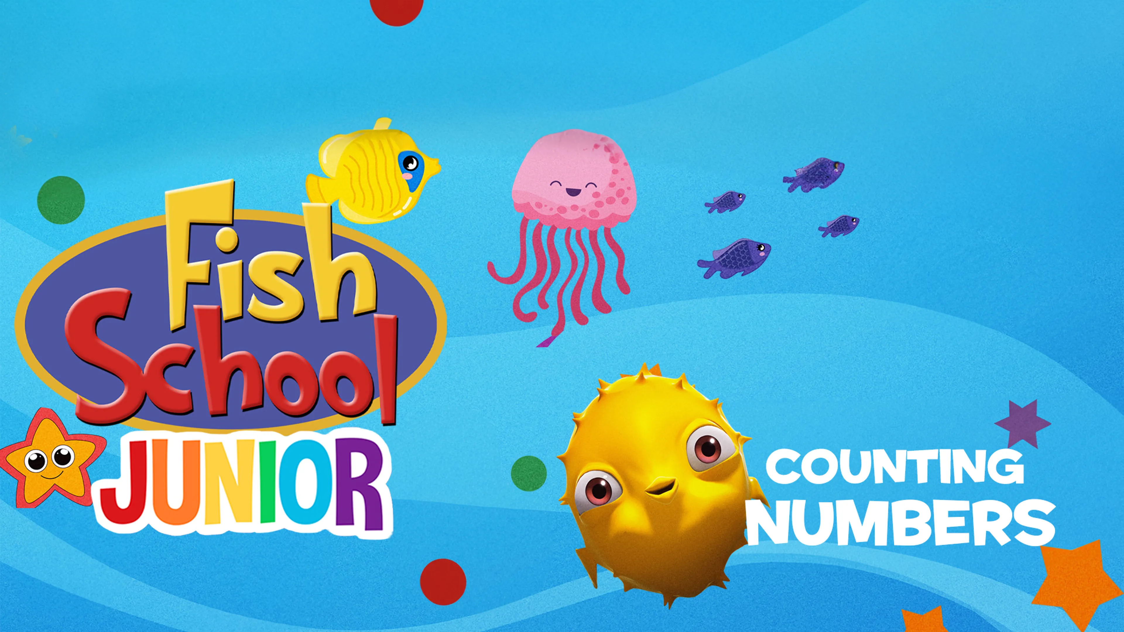 Fish School Junior : Counting Numbers poster